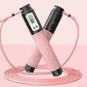 2in1 실내실외 무선 실리콘 줄넘기 스마트 디지털ghi669