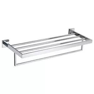(GL)모던 7001 크롬 2단 선반형 수건걸이2단형 형수건 타월 타올 행거 욕실 악세사리 액세서리
