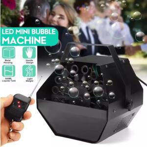 버블 머신 원격 제어 무대 효과 기계 디스코 KTV 파티 클럽 바 웨딩 미니 이벤트 쇼