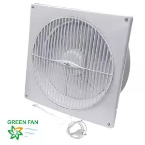 그린팬KAV30 자동계폐식 저소음 환풍기 날개30cm 배풍기 기용품 산업용 공장 환풍 플라스틱 욕실 흡연실