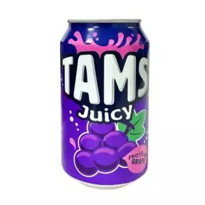 롯데 탐스 쥬시 포도 355mlx24캔주스 쥬스 맛탄산 음료 과일