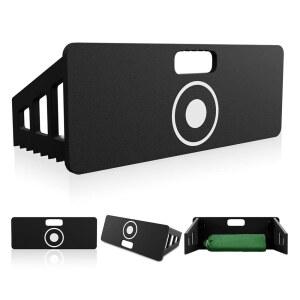 축구 리바운더 보드 트레이너 2 패스용 킥백 패널, 슈팅 볼 컨트롤 솔로 팀 훈련 장비, 민첩성, 반사 기술