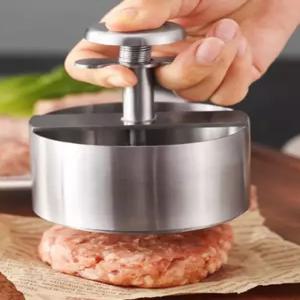 스텐 패티프레스 햄버거 금형 떡갈비 만들기 성형기