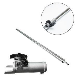 최신 75CM 길이 7/9 치아 샤프트, 26mm/28mm 튜브 연장 폴 가든 멀티 브러시 커터 체인 톱 헤지 트리머 도