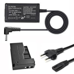 ACK-E15 DR-E15 DC 커플러 LP-E12 Canon EOS 100D Rebel SL1 Kiss X7 PowerShot SX70 HS 용 더미 배터리 AC