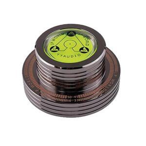 YYAUDIO 프리미엄 LP 레코드 플레이어 안정기 - 합금강, 50Hz 호환성 비닐 청취 경험 향상