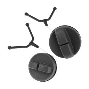 2개/대 전기 톱 연료 필러 도어 커버 가스 탱크 엔진 오일 캡 Husqvarna 61 66 268 272 501626602