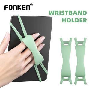 아이패드 4.7-8인치 킨들 태블릿용 부드러운 실리콘 핸드 스트랩 편안한 손가락 그립 홀더 코보 전자책용