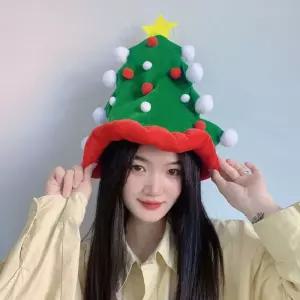 크리스마스파티 모자 코스튬 성탄 방울트리모 패션 홈모자 홈파티 산타