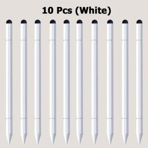 10개입 범용 태블릿 스타일러스 펜 3 in 1 드로잉 스크린 정전식 터치 펜슬 (아이폰, 샤오미, 화웨이, 삼성