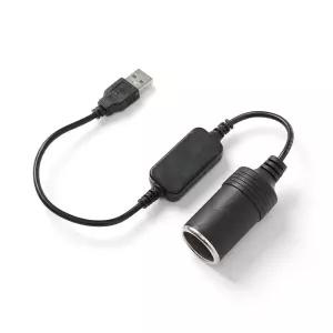 to 승압 차량변환기 시거잭 USB전원 12V 5V 케이블 시가 USB USB가 급속충전기 용잭 고속 용가
