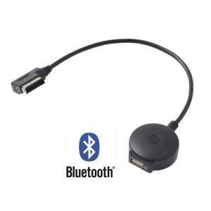 AMI MDI Bluetooth 어댑터 오디오 Aux USB 암 케이블 AUDI A4 A6 Q5 Q7 2009 2010 2011 2012 +