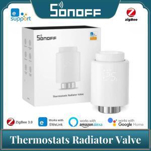 SONOFF TRVZB ZigBee 3.0 온도 조절 라디에이터 밸브 스마트 홈 난방 Froest Protection EWeLink Alexa를