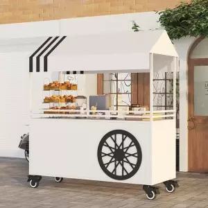 푸드트럭 가판대 접이식 판매 스틸 노점 리어카 포장마차 붕어빵 호떡