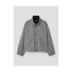 브랜드정품 에잇세컨즈 8SECONDS 후리스 안감 숏 점퍼 카키 356930