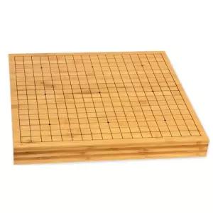 접이식 장기판 알 세트 바둑판 두께 대나무 기원용 게임판 5cm [m9510D6]