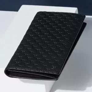 [닥스](센텀시티점)DBWA6E361BK [LOUIS][루이스] 블랙 유럽 수입가죽 루이스 엠보 DD 패턴 장지갑