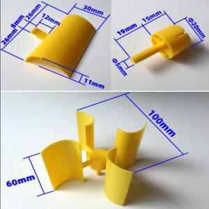 미니 풍력 터빈 블레이드, 수직 축 마이크로 발전기 소형 세트