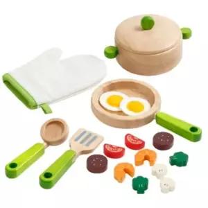 주방놀이 장난감 유치원 유아 원목 어린이집 소꿉놀이 세트 세여아 [m8C02A8]