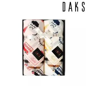 [하프클럽/닥스ACC]  DN39 남녀 2매세트 손수건 나염39번