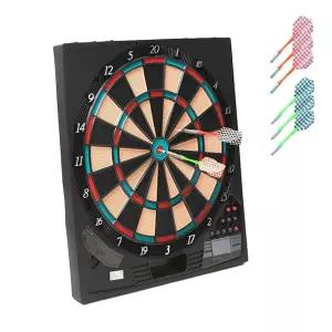 벽걸이형 LCD 전자다트게임 대형 남녀노소 부착 보드 단체 파티 휴대용 놀이 다트핀 다트판 가족 기계 캠핑