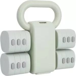 빠른 조정 홈 헬스장 및 야외 운동 훈련이 가능한 여성용 2 4 in 1 무료 체중 조절 덤벨 세트 케틀벨과