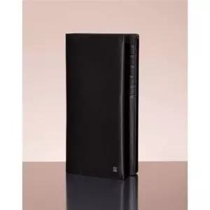 [닥스](센텀시티점)DBWA6E831BK [FELTON][펠튼] 블랙 가죽 DD로고 모던 클래식 장지갑