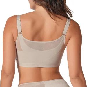 레오니사 멀티 베네핏 - 자세 교정 브라 윤곽 컵과 등받이가 있는 무선 전면 폐쇄
