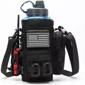 택티컬 몰 파우치 다기능 물병 어깨끈 포함 EDC 가방