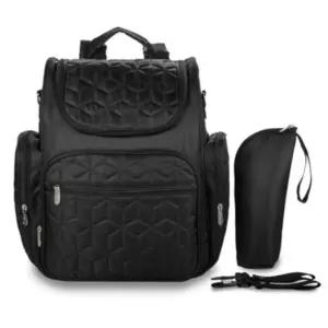 젖병 이너 엄마 아빠 아기옷 수납 백팩 기저귀 검정 가방 [mFLWZN8]
