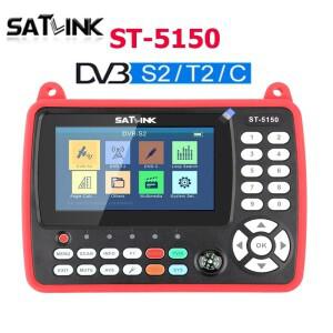 SATLINK 콤보 HD st-5150 위성 파인더  ST5150  DVB-S2  T2  C  계량기  H.265  MPEG4  지지대  QPSK16APSK