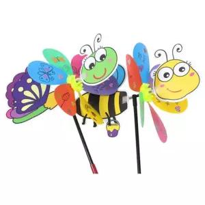 뚝딱 곤충바람개비 만들기 꿀벌 나비 무당벌레 1개입