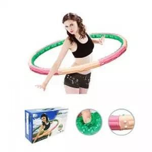 헬스원 3.1kg 중상급돌기훌라후프 맛사지 중급 다용도 가정용 라우프 와이드형 와형