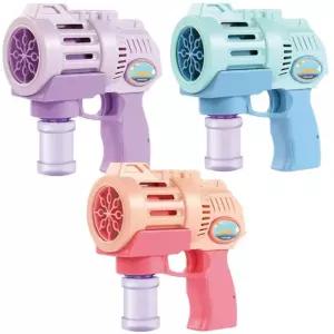 러블리 버블 에잇 색상랜덤비누방울 비눗놀이 비눗 버블건 자동 바동건 유아건 아동건 야외 방울총 비눗건