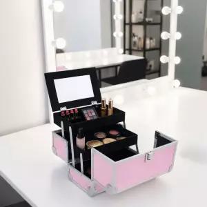 깔끔한 메이크업 도구 보관함 다층 네일아트 수납박스소품 화장품함 정리함