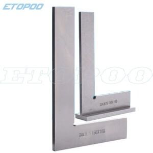 스퀘어 블레이드 트라이 앵글 목수  90 도 플랫 엣지  L 자형 목수의 눈금자 마킹 게이지