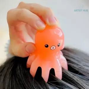 문어괄사 머리 어깨 목 마사지 두피 지압 승모근 종아리 허벅지 안마 지압기