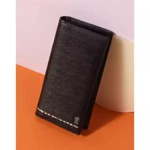 [닥스](센텀시티점)DBWA6E621BK [ALEXANDER][알렉산더] 블랙 체크 라인 포인트 장지갑