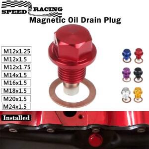 알루미늄 합금 기어박스 오일 섬프 드레인 너트  마그네틱 플러그  M12x1.5