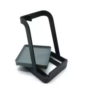 주방도구 거치대 다용도 조리도구 국자 뒤집개거치대 블랙