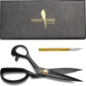 홈 오피스 아티스트 드레스메이커를 위한 가죽 커팅 산업용 날카로운 재봉 가위용 패브릭 헤비 듀티 전문