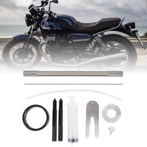 바이크 오토바이 포크 서비스 도구 키트 오일 레벨 대부분의 일반 카트리지 및 반전 용 수리