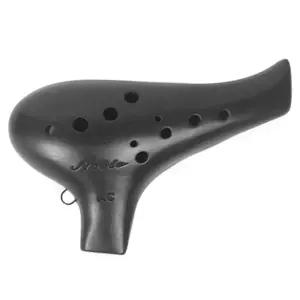 오카리나알토 OCA2-2 Alto-C 도자기 검정 ac오카리나 알토C AC 초보자용 교육용 초등 C도자기