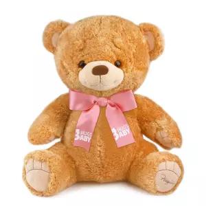 벤틀리베어인형 핑크리본 대형 70cm 곰인형 애착 봉제 선물 동물 선물용 아기 귀여운