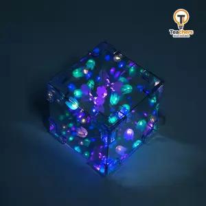 STEAM 과학실험키트 LED 거울 마술상자 만들기 M-30 X 5SET매직미러만들기 LED만들기 시간준비물 교구