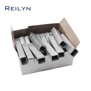 1000pc 21GA 프레이밍 스테이플 크라운 12.8mm 길이 16mm 실내 장식품 Tacker 핀 8016 에어 네일러 건
