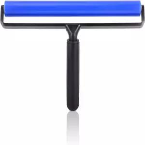 EHDIS 접착 실리콘 고무 페이스트 끈적끈적한 부드러운 롤러 비닐 레코드 클리너 스퀴지 휠 정전기 방지