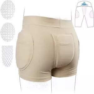 스케이팅 스피릿 슬림 패딩 피겨 반바지 힙 테일본 젤 패드 보호 속옷