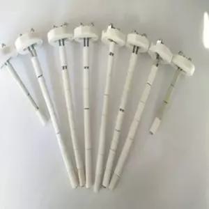 온도 센서 sensor 50-500mm K 타입 열전대 플래티넘 로듐 고온 프로브 1300 도 측정 세라믹 가마로 제어