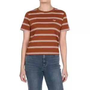 매장정품 게스 GUESS 2color 여성 스트라이프 크롭 반팔티 RP2K04C6 1255740